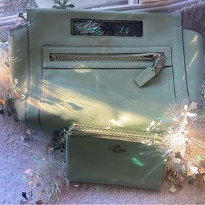 Coach Purse and Wallet Set! New!